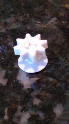 Gear Charm for your Crocs™ (includes blank base) | 3d print model