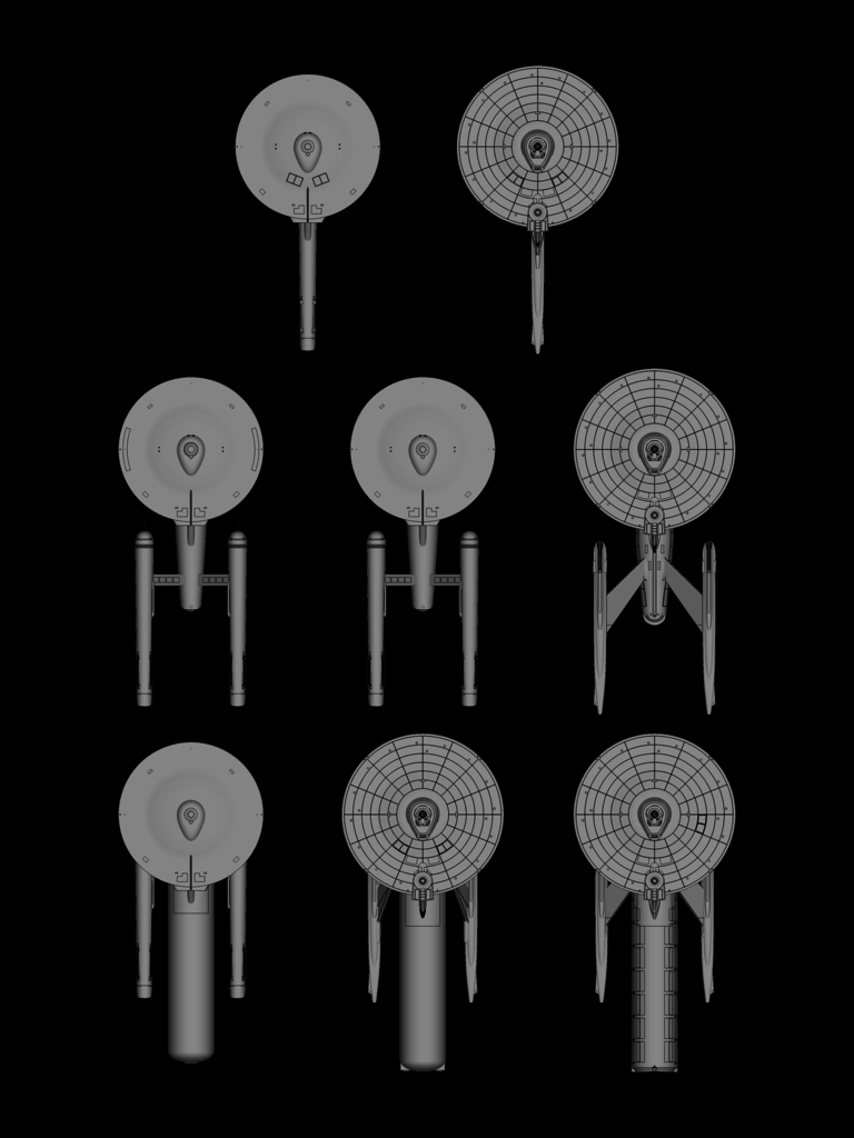 Star Trek Constitution Class Parts Kit