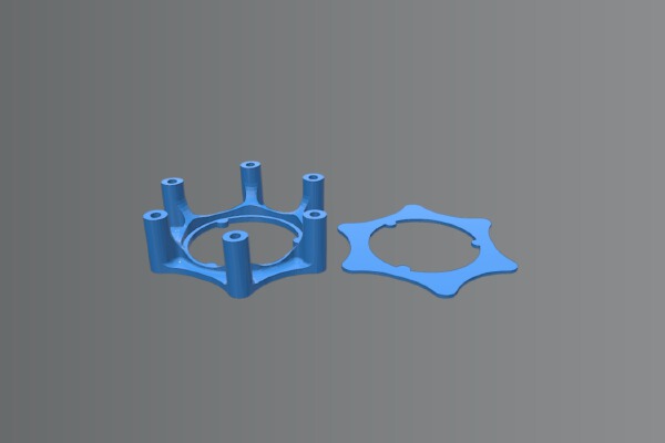 Carbon fibre test space frame | 3d print model