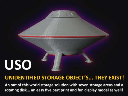 USO : Unidentified Storage Object | 3d print model