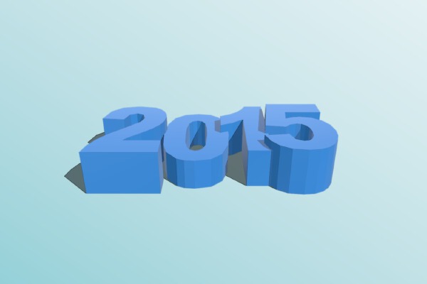 2015 Desk Display | 3d print model