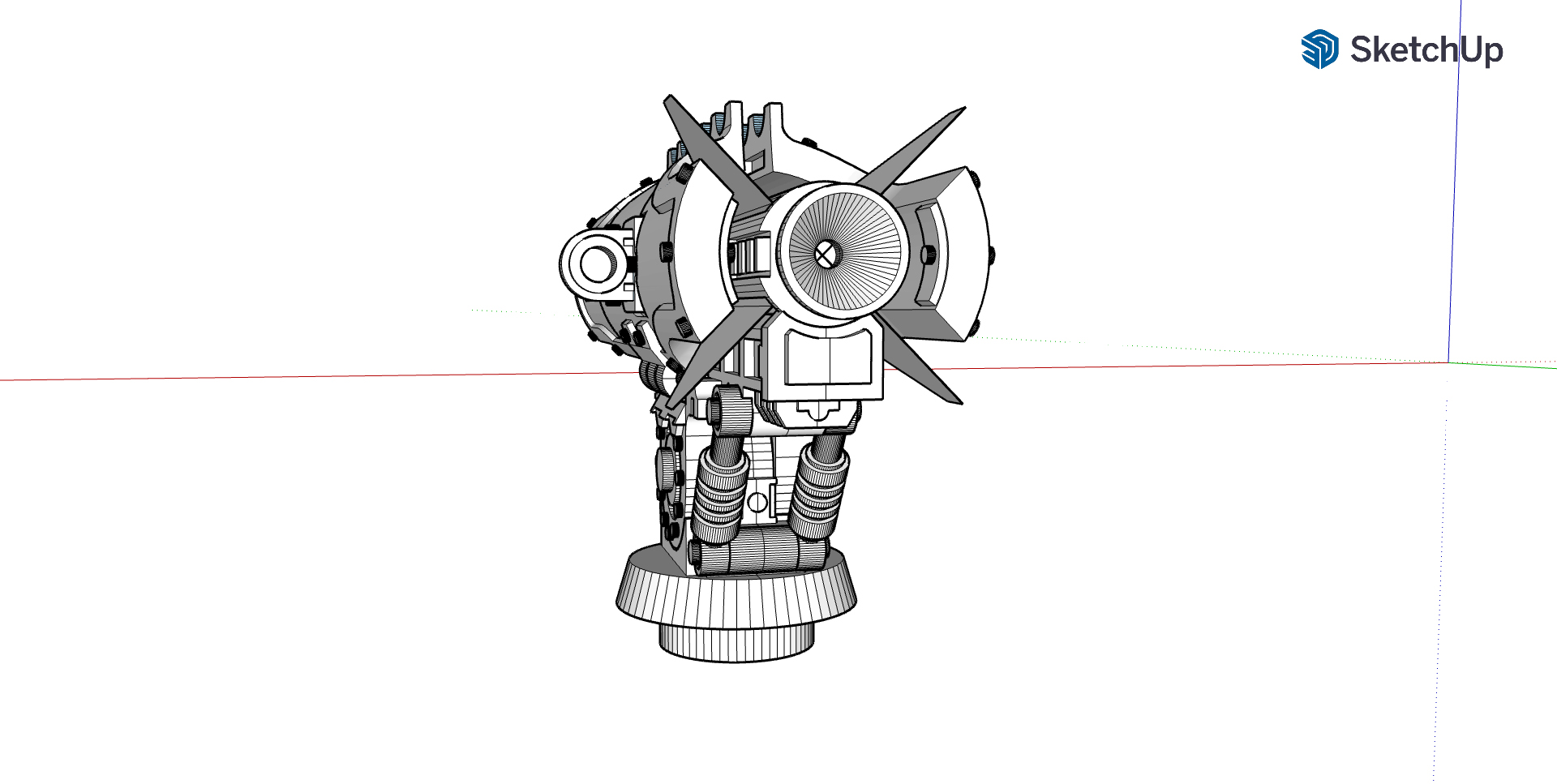 Alternative warp missile