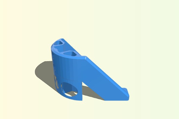 Reinforcement Corner - Anycubic Kossel Plus | 3d print model