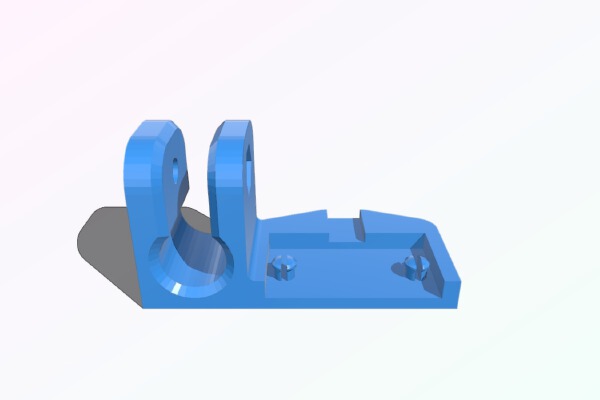 Hall Endstop Mount | 3d print model