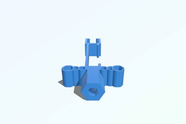 Smart phone holder with xyz couplings | 3d print model