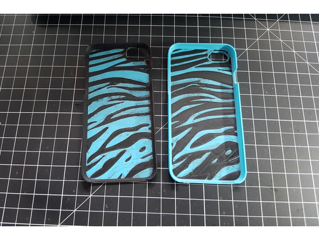 Iphone 7 Case - Tiger Stripes Dual Extrusion