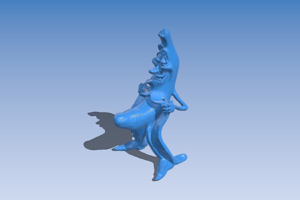 The Famous Flashing Banana | 3d print model