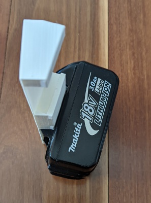 Makita Battery wall mounts | 3d print model