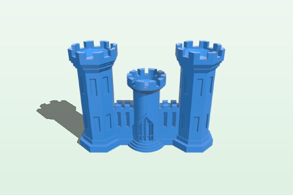 Small Engineer Castle | 3d print model