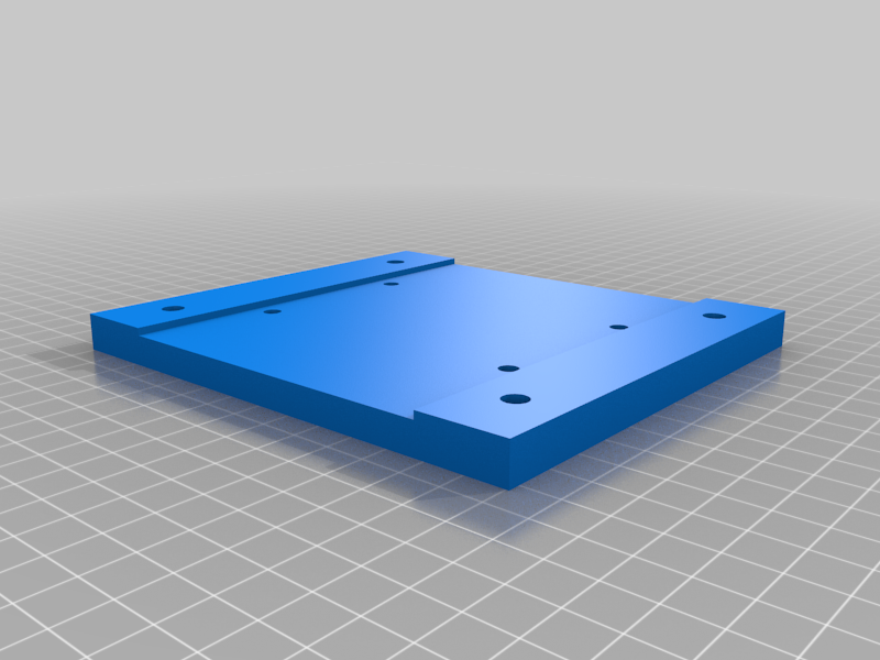 Proxxon Vise to Drill Press Mounting Plate