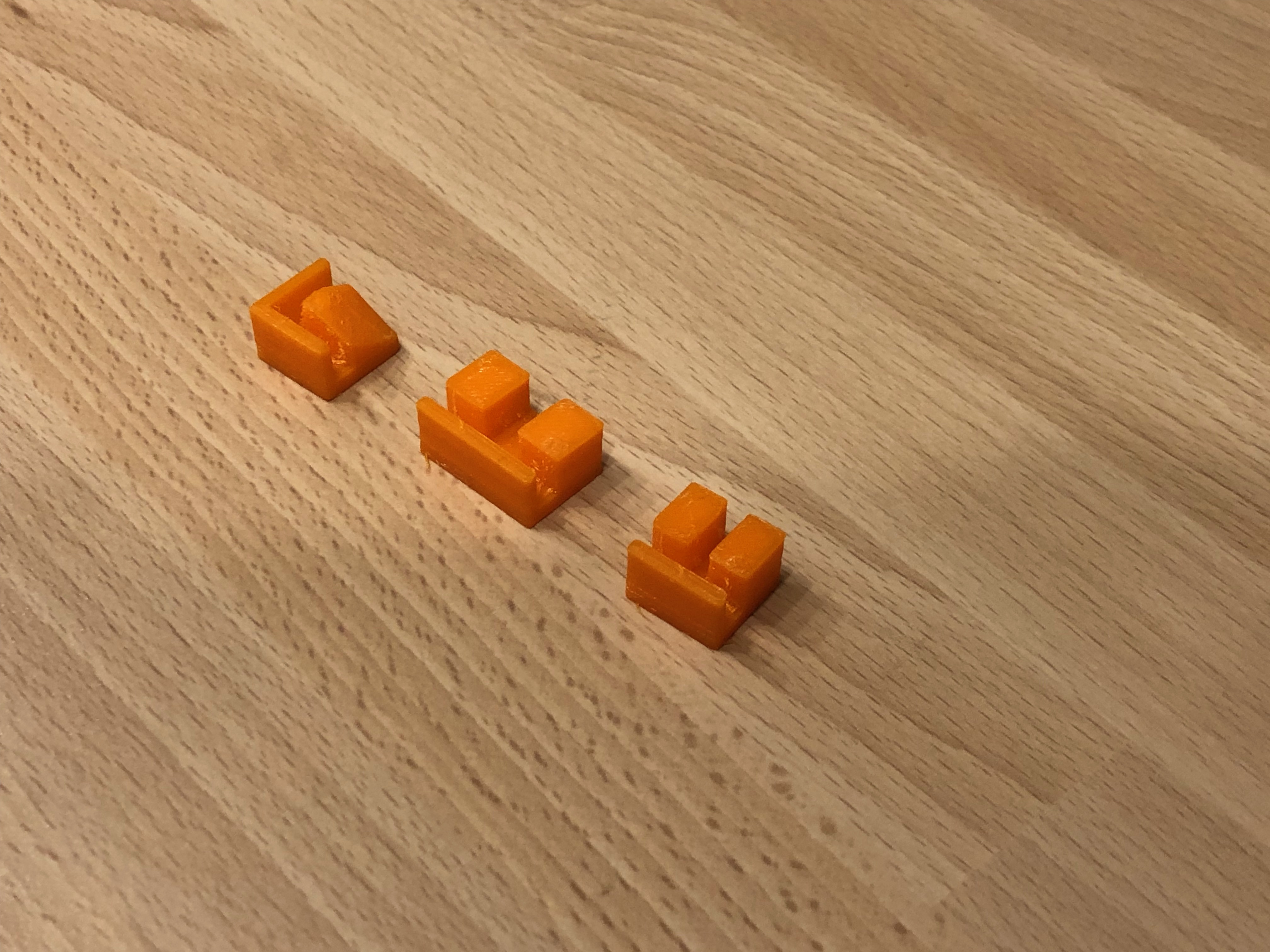 Prusa i3 Mk2 MMU Spoolholder Rubberfeet (Gummifüsse für Spulenhalter)