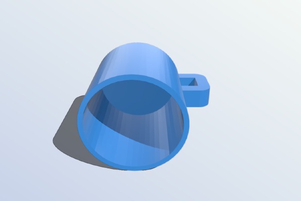 Chap Stick Lid Key Chain | 3d print model