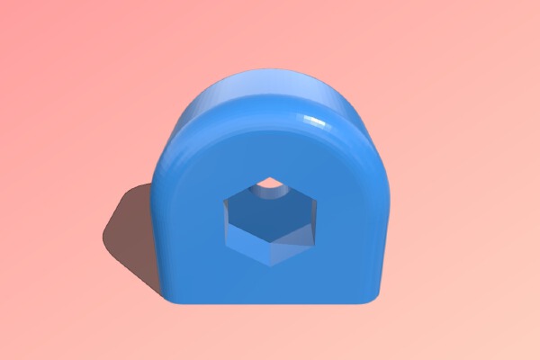 Fijador de tuercas de cama | 3d print model
