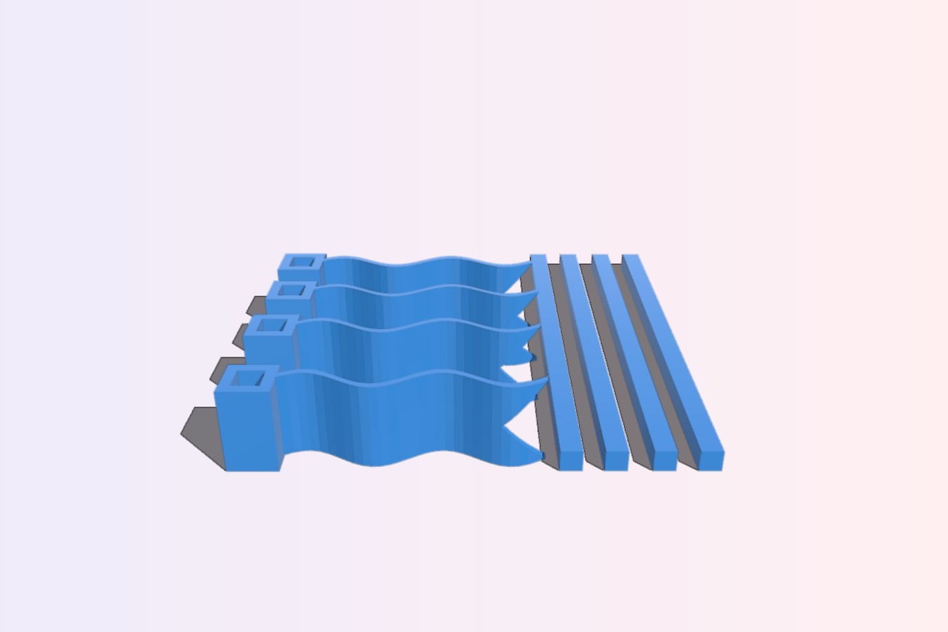 4 Flags for Golf in Miniature