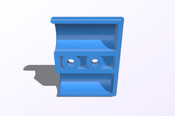 Power Distribution Panel Battery Cover FRC | 3d print model
