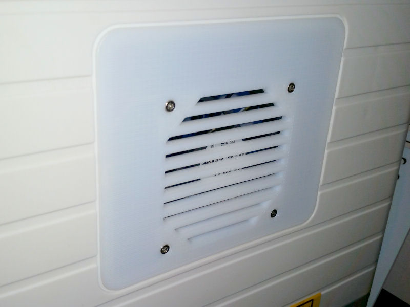FlashForge Dreamer Side Panel Fan Mount