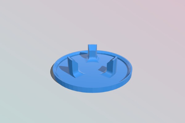 Aerogarden seed pod cap (closed type) | 3d print model