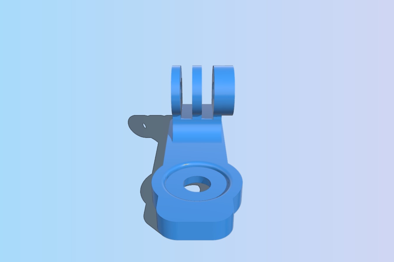 MT-09 GoPro Mount