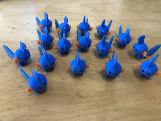 Mudkip - Pokemon 258 | 3d print model