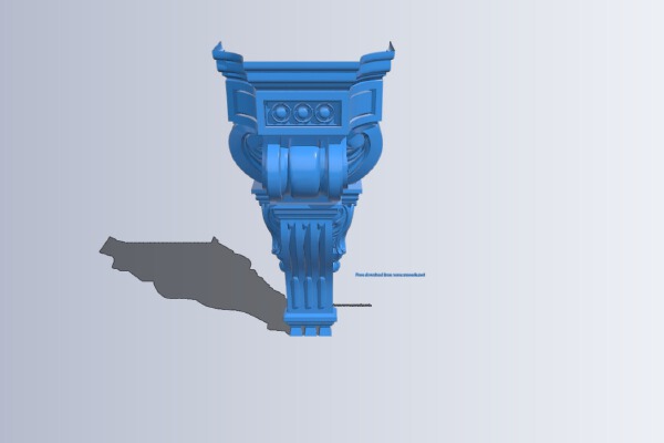 Top of the column | 3d print model