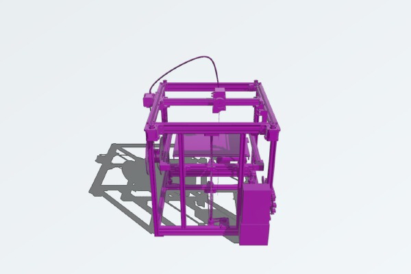 Tribotron 3D Printer (HBot) | 3d print model