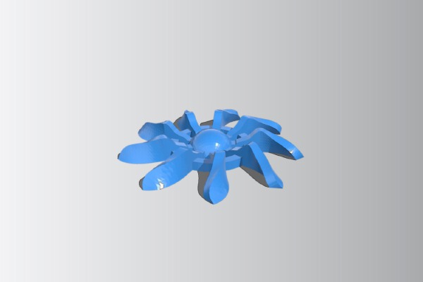 p Earring #1 Sunshine for a Rainy Day. | 3d print model