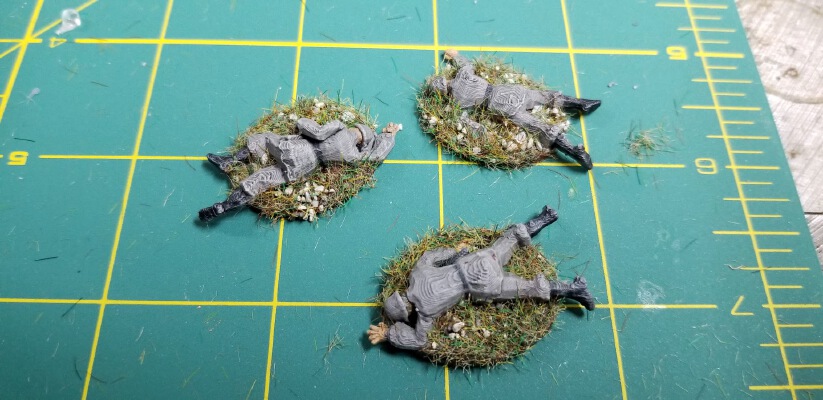 28mm Axis Casualty Figures including a Bolt Action Scenario! | 3d print model