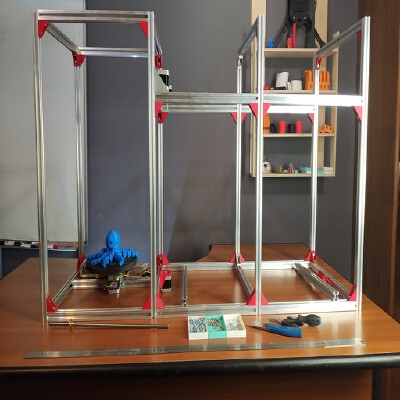 Mini Cube Factory 5 in 1 (3D printer,laser,engraver,foto table,3D scanner) in progress | 3d print model