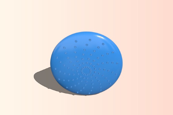 My Customized Shower Head (Customizeable) | 3d print model