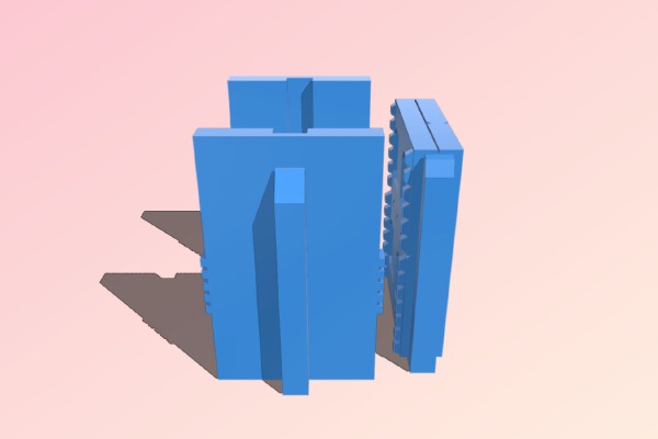 Blast Doors - Double Wide | 3d print model