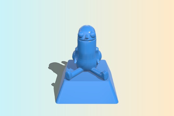 Dickbutt Keycap | 3d print model