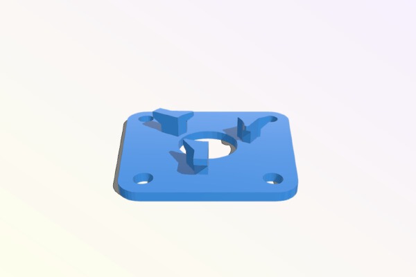 Ant-Man Pym Disc (Double-Sided) Holder | 3d print model