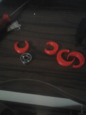 hand spinner Turkish Flag | 3d print model