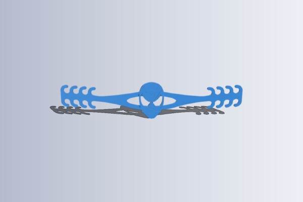 SpiderMan Ear Saver COVID Surgical Mask Strap | 3d print model