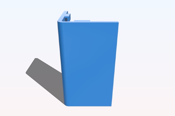 Metal Bed Frame Corner Cap | 3d print model