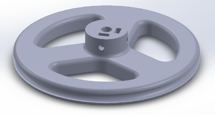 O-Ring Wheel (solidwork 2014) | 3d print model