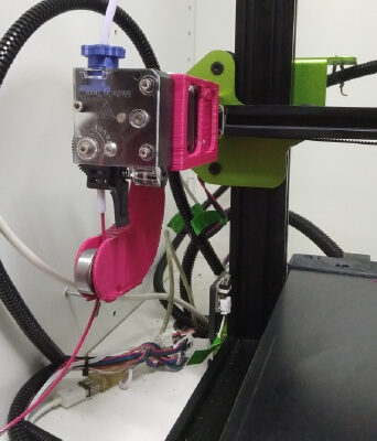 Tevo Tornado, CR-10, and clones: Front facing titan extruders | 3d print model