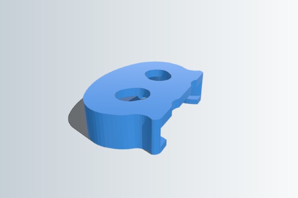 Arm protector for Armattan Chameleon-Ti _ Rooster _ Marmotte | 3d print model