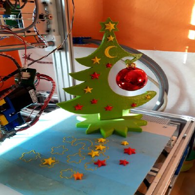 Stars for Christmas tree, thing: 3235699 by Lampiii | 3d print model
