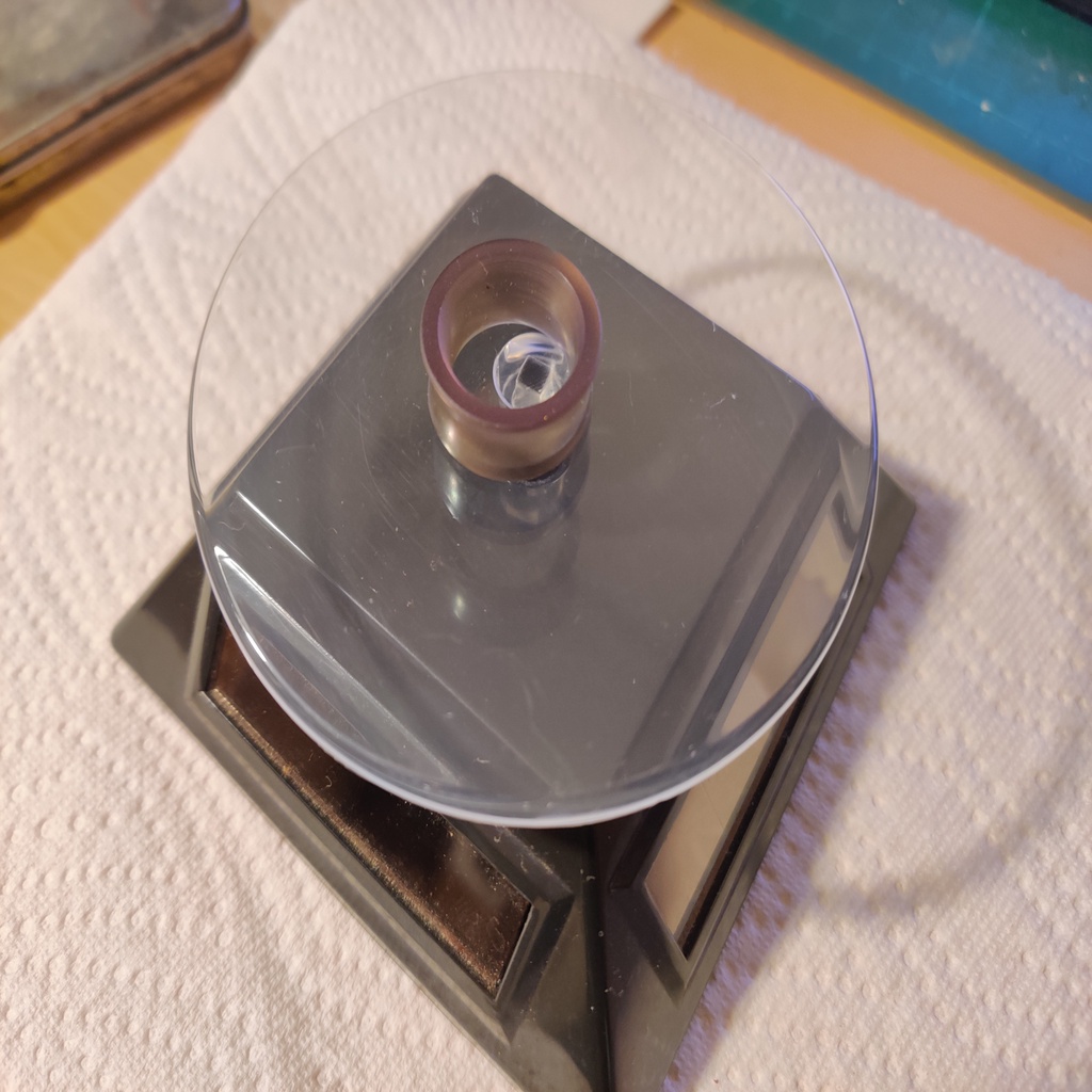 ear plug - flesh tunnel in 20 mm and 10 mm diameter