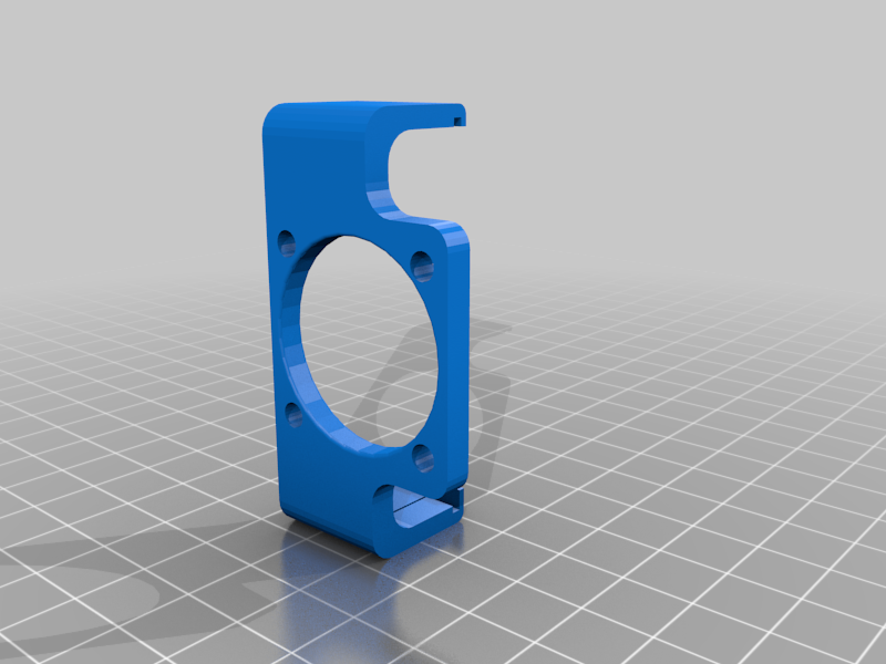 Raspberry Pi 4B Clip-on Fan Mount 30x30