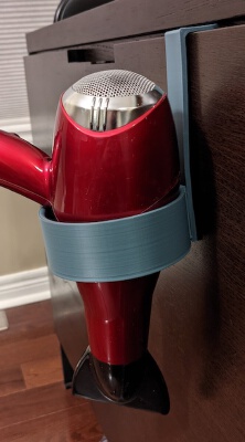 Hair Dryer Hanger | 3d print model