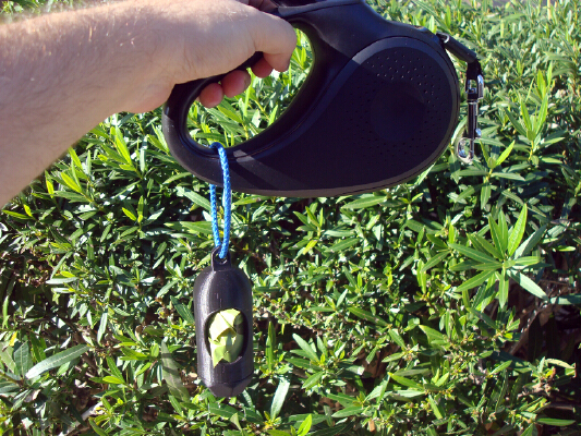 Dog Waste Poop Bag Leash Dispenser | 3d print model