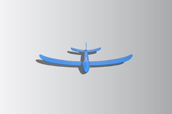 Planes simple glider | 3d print model