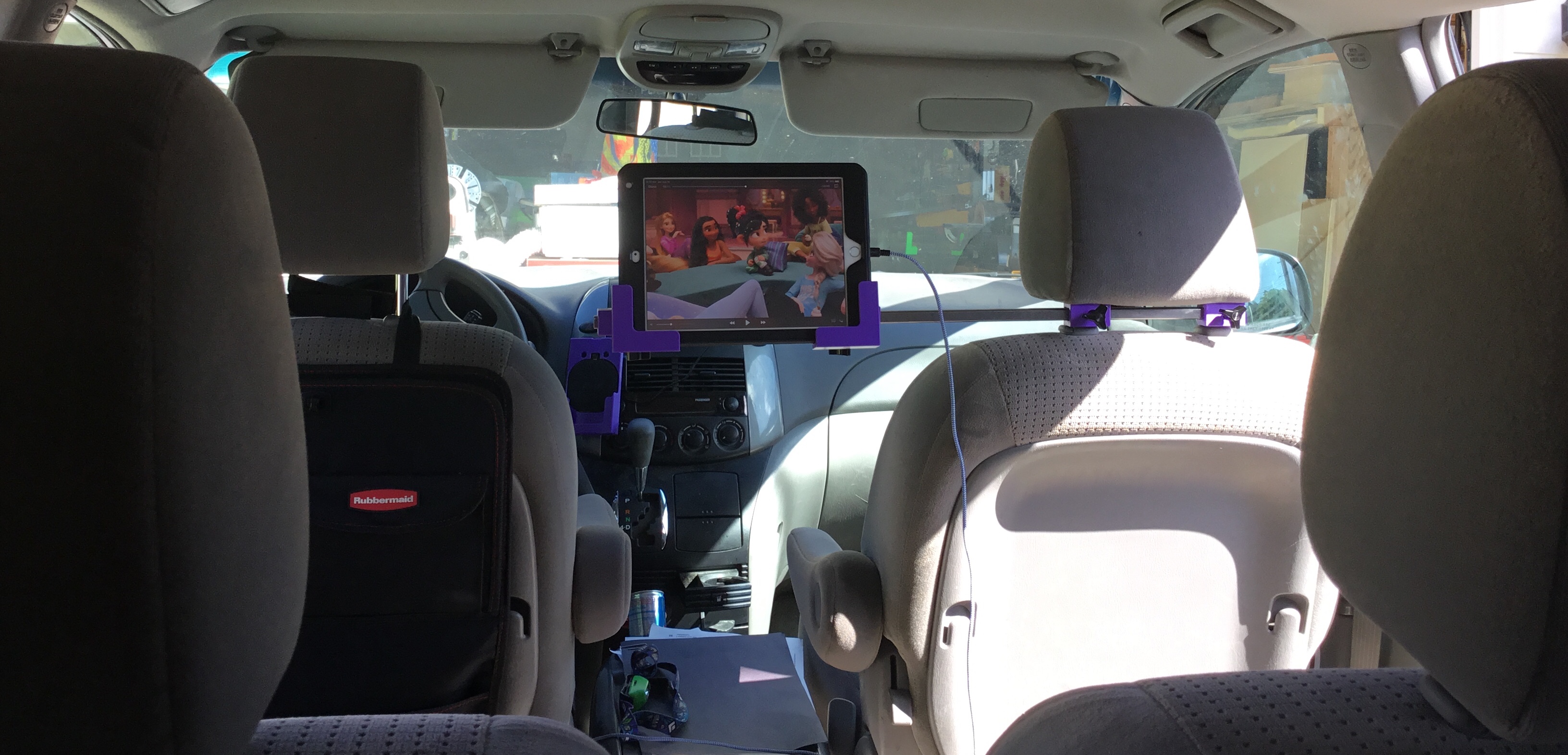 Fair-Share Headrest iPad Holder