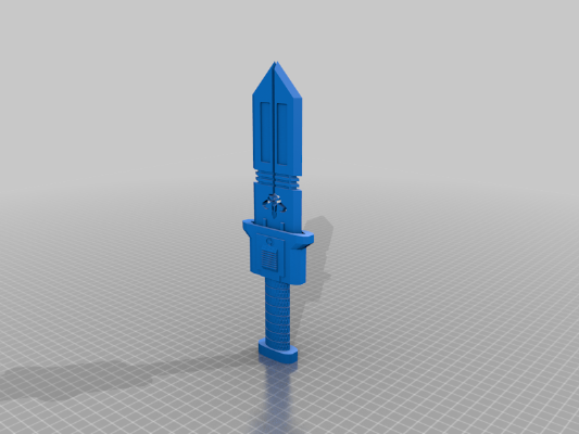 Mandalorian Vibroblade 1.0 | 3d print model