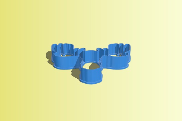 Moose Head Cookie Cutter | 3d print model