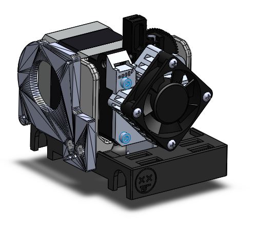 QIDI X-One E3D Titan Areo Volcano Extruder Upgrade