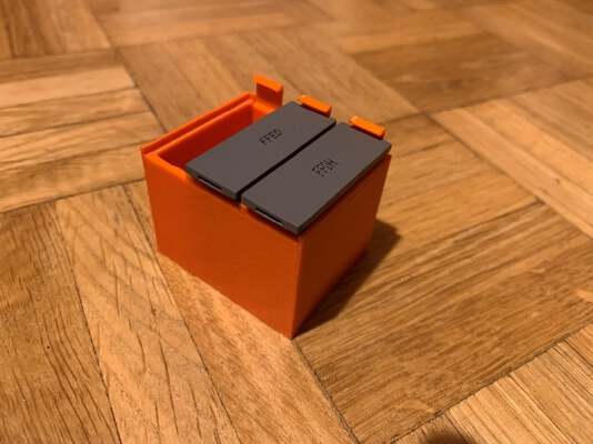 DJI OSMO ACTION Battery holder pack | 3d print model