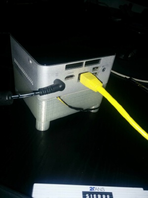 Cooling system for NUC | 3d print model